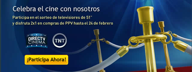 Celebra el cine con nosotros. 