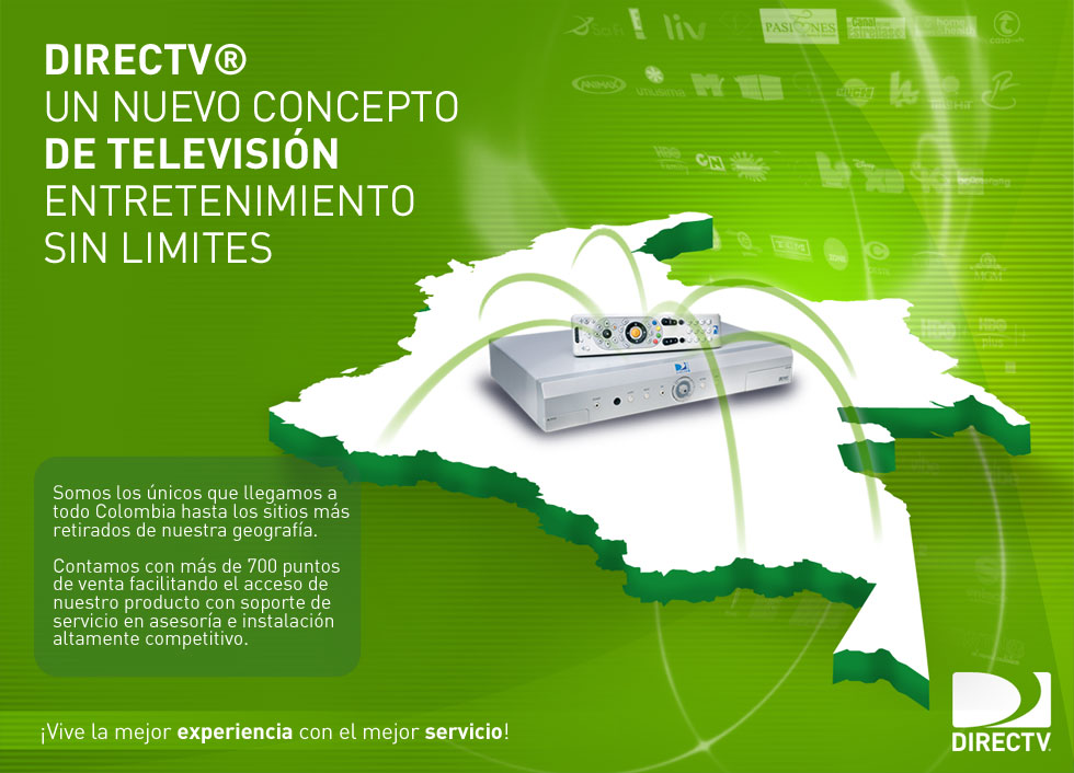 DIRECTV® Colombia Sitio Oficial Agentes Comerciales Sobre DIRECTV